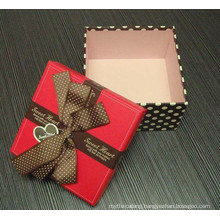 Fancy Cardboard Gift Box with Ribbon